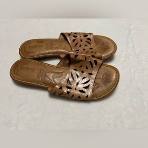 Born leather sandals